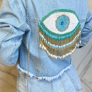 JAQUETA JEANS NEW OLHO