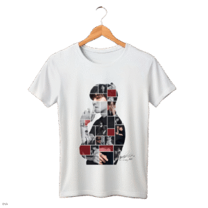 CAMISETA INFANTIL LEE JUNHO VERMELHA BLOCOS ESCRITA PRETA - OPÇÃO 1 - 2 DIAS ÚTEIS PARA ENVIO