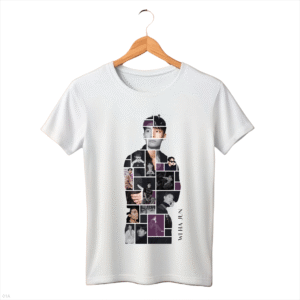 CAMISETA WI HA JUN BORDA BRANCA - OPÇÃO 1 - T-SHIRT FEMININA - 3 DIAS ÚTEIS PARA ENVIO