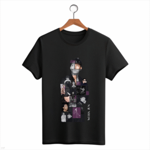 CAMISETA WI HA JUN BORDA CUBO INTERNA PRETA - OPÇÃO 6 - UNISSEX - 3 DIAS ÚTEIS PARA ENVIO
