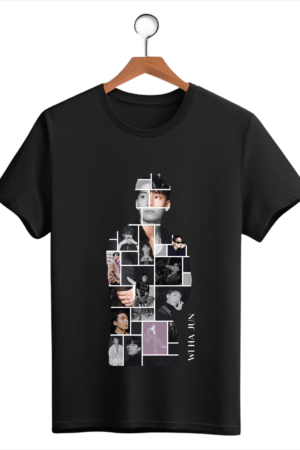 CAMISETA INFANTIL WI HA JUN - BORDA INTERNA CUBO BRANCA - OPÇÃO 5 - 4 DIAS ÚTEIS PARA ENVIO