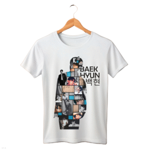 CAMISETA BAEKHYUN - OPÇÃO 1 - T-SHIRT FEMININA - 2 DIAS ÚTEIS PARA ENVIO