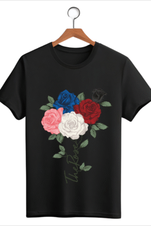 CAMISETA INFANTIL THE ROSE 5 ROSAS - OPÇÃO 6 - 3 DIAS ÚTEIS PARA ENVIO