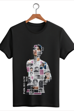 CAMISETA INFANTIL ROSA PARK BO GUM BORDA BRANCA - OPÇÃO 8 - 3 DIAS ÚTEIS PARA ENVIO