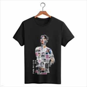 CAMISETA INFANTIL ROSA PARK BO GUM BORDA BRANCA - OPÇÃO 8 - 3 DIAS ÚTEIS PARA ENVIO