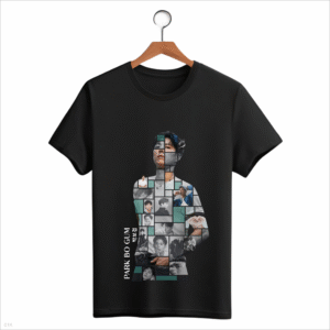 CAMISETA INFANTIL TIFFANY PARK BO GUM BORDA PRETA - OPÇÃO 11- 3 DIAS ÚTEIS PARA ENVIO