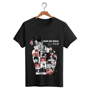 CAMISETA VERMELHA WOO DO HWAN - OPÇÃO 14 - T-SHIRT FEMININA - 3 DIAS ÚTEIS PARA ENVIO