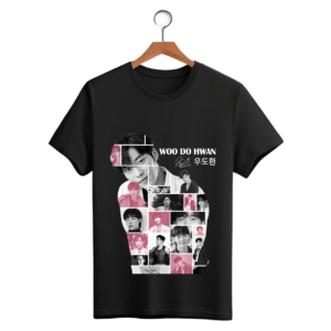 CAMISETA ROSA WOO DO HWAN - OPÇÃO 17 - T-SHIRT FEMININA - 3 DIAS ÚTEIS PARA ENVIO