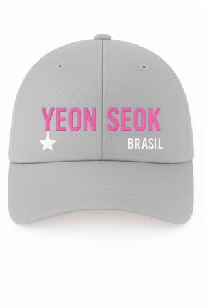 BONÉ BORDADO YOO YEON SEOK - OPÇÃO 80 - 5 DIAS ÚTEIS PARA ENVIO