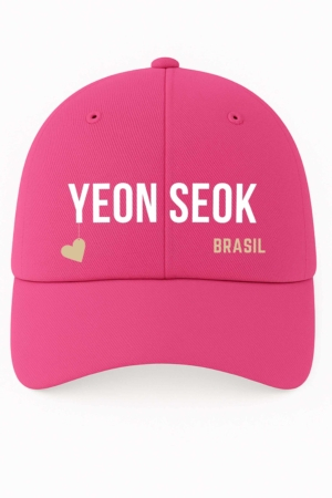 BONÉ BORDADO YOO YEON SEOK - OPÇÃO 125 - 5 DIAS ÚTEIS PARA ENVIO