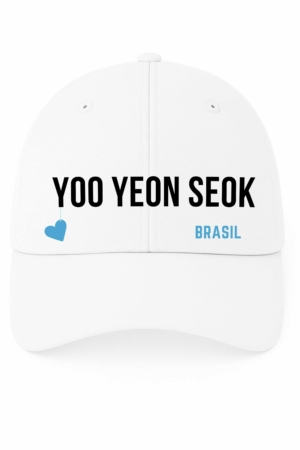 BONÉ BORDADO YOO YEON SEOK - OPÇÃO 7 - 5 DIAS ÚTEIS PARA ENVIO