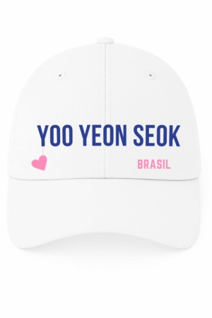 BONÉ BORDADO YOO YEON SEOK - OPÇÃO 1 - 5 DIAS ÚTEIS PARA ENVIO