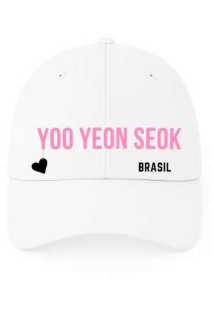 BONÉ BORDADO YOO YEON SEOK - OPÇÃO 9 - 5 DIAS ÚTEIS PARA ENVIO
