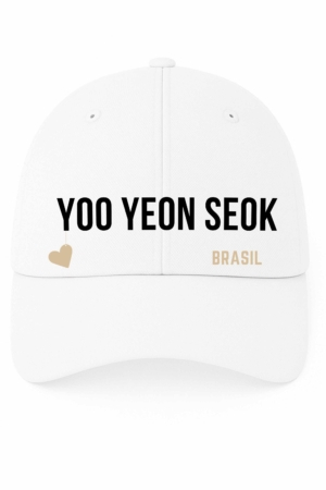 BONÉ BORDADO YOO YEON SEOK - OPÇÃO 2 - 5 DIAS ÚTEIS PARA ENVIO