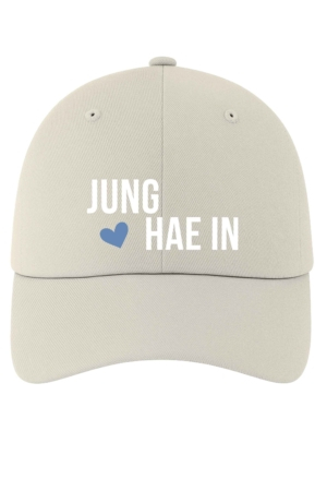 BONÉ BORDADO JUNG HAE IN - OPÇÃO 75 - 5 DIAS ÚTEIS PARA ENVIO
