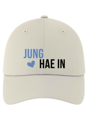 BONÉ BORDADO JUNG HAE IN - OPÇÃO 77 - 5 DIAS ÚTEIS PARA ENVIO