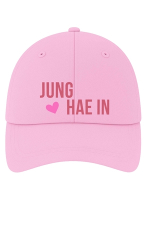BONÉ BORDADO JUNG HAE IN - OPÇÃO 72 - 5 DIAS ÚTEIS PARA ENVIO