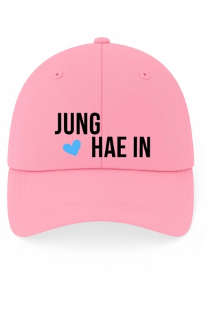 BONÉ BORDADO JUNG HAE IN - OPÇÃO 70 - 5 DIAS ÚTEIS PARA ENVIO