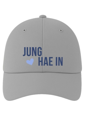 BONÉ BORDADO JUNG HAE IN - OPÇÃO 78 - 5 DIAS ÚTEIS PARA ENVIO