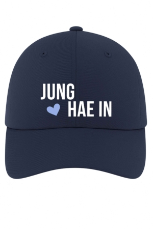 BONÉ BORDADO JUNG HAE IN - OPÇÃO 88 - 5 DIAS ÚTEIS PARA ENVIO