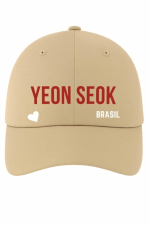 BONÉ BORDADO YOO YEON SEOK - OPÇÃO 104 - 5 DIAS ÚTEIS PARA ENVIO