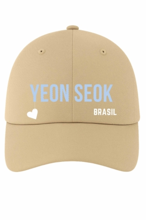 BONÉ BORDADO YOO YEON SEOK - OPÇÃO 105 - 5 DIAS ÚTEIS PARA ENVIO
