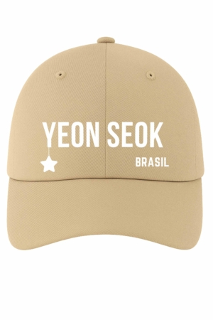 BONÉ BORDADO YOO YEON SEOK - OPÇÃO 107 - 5 DIAS ÚTEIS PARA ENVIO