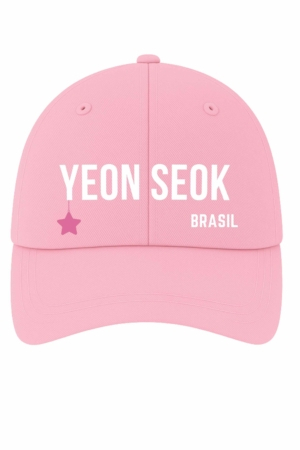 BONÉ BORDADO YOO YEON SEOK - OPÇÃO 47 - 5 DIAS ÚTEIS PARA ENVIO