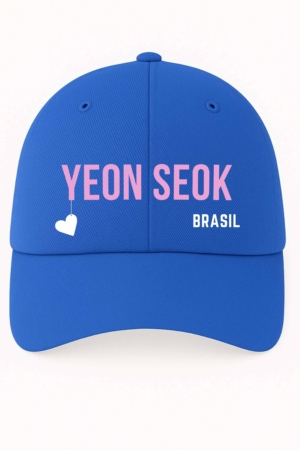 BONÉ BORDADO YOO YEON SEOK - OPÇÃO 116 - 5 DIAS ÚTEIS PARA ENVIO