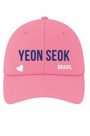 BONÉ BORDADO YOO YEON SEOK - OPÇÃO 57 - 5 DIAS ÚTEIS PARA ENVIO