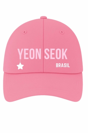 BONÉ BORDADO YOO YEON SEOK - OPÇÃO 60 - 5 DIAS ÚTEIS PARA ENVIO