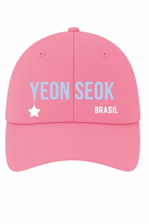 BONÉ BORDADO YOO YEON SEOK - OPÇÃO 62 - 5 DIAS ÚTEIS PARA ENVIO
