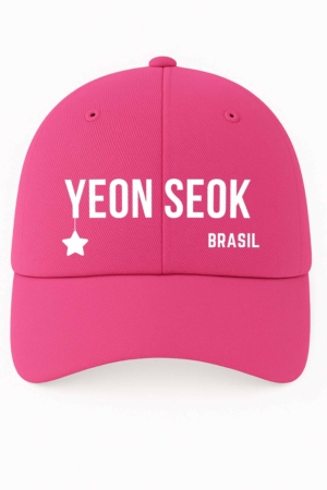 BONÉ BORDADO YOO YEON SEOK - OPÇÃO 67 - 5 DIAS ÚTEIS PARA ENVIO