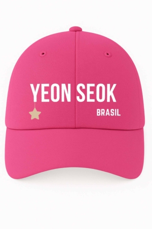 BONÉ BORDADO YOO YEON SEOK - OPÇÃO 72 - 5 DIAS ÚTEIS PARA ENVIO