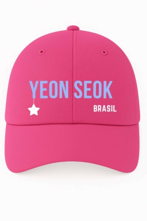 BONÉ BORDADO YOO YEON SEOK - OPÇÃO 71 - 5 DIAS ÚTEIS PARA ENVIO
