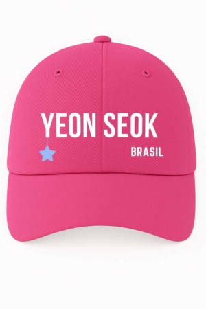 BONÉ BORDADO YOO YEON SEOK - OPÇÃO 70 - 5 DIAS ÚTEIS PARA ENVIO