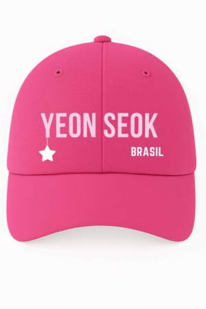 BONÉ BORDADO YOO YEON SEOK - OPÇÃO 68 - 5 DIAS ÚTEIS PARA ENVIO