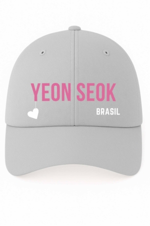 BONÉ BORDADO YOO YEON SEOK - OPÇÃO 81 - 5 DIAS ÚTEIS PARA ENVIO