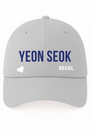 BONÉ BORDADO YOO YEON SEOK - OPÇÃO 84 - 5 DIAS ÚTEIS PARA ENVIO