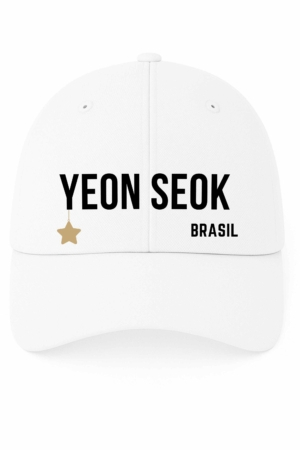 BONÉ BORDADO YOO YEON SEOK - OPÇÃO 18 - 5 DIAS ÚTEIS PARA ENVIO