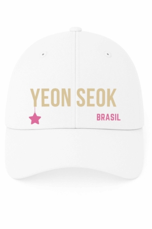 BONÉ BORDADO YOO YEON SEOK - OPÇÃO 20 - 5 DIAS ÚTEIS PARA ENVIO