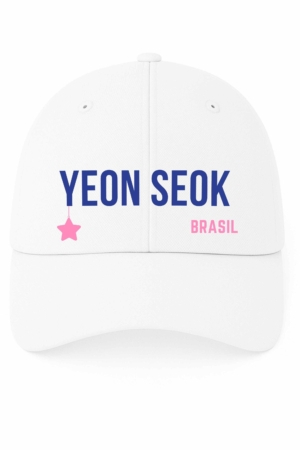 BONÉ BORDADO YOO YEON SEOK - OPÇÃO 14 - 5 DIAS ÚTEIS PARA ENVIO