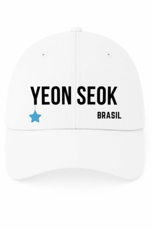 BONÉ BORDADO YOO YEON SEOK - OPÇÃO 23 - 5 DIAS ÚTEIS PARA ENVIO