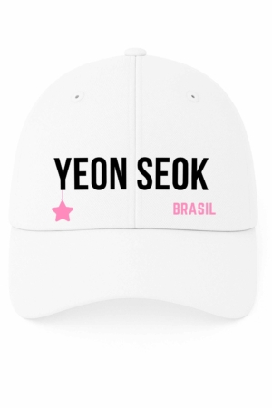 BONÉ BORDADO YOO YEON SEOK - OPÇÃO 24 - 5 DIAS ÚTEIS PARA ENVIO