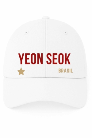 BONÉ BORDADO YOO YEON SEOK - OPÇÃO 25 - 5 DIAS ÚTEIS PARA ENVIO