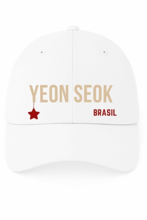 BONÉ BORDADO YOO YEON SEOK - OPÇÃO 26 - 5 DIAS ÚTEIS PARA ENVIO