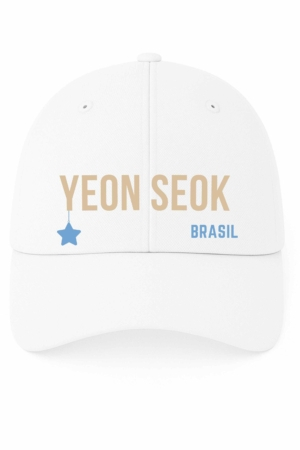 BONÉ BORDADO YOO YEON SEOK - OPÇÃO 27 - 5 DIAS ÚTEIS PARA ENVIO