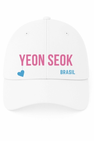 BONÉ BORDADO YOO YEON SEOK - OPÇÃO 17 - 5 DIAS ÚTEIS PARA ENVIO