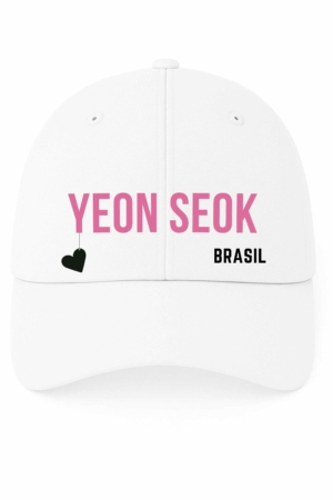 BONÉ BORDADO YOO YEON SEOK - OPÇÃO 19 - 5 DIAS ÚTEIS PARA ENVIO