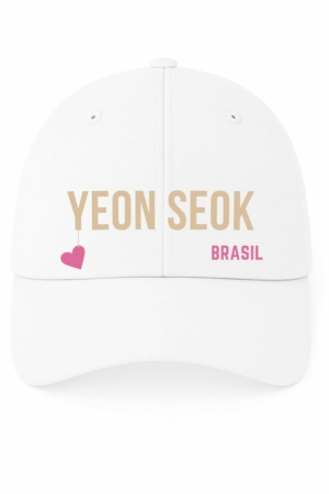 BONÉ BORDADO YOO YEON SEOK - OPÇÃO 30 - 5 DIAS ÚTEIS PARA ENVIO